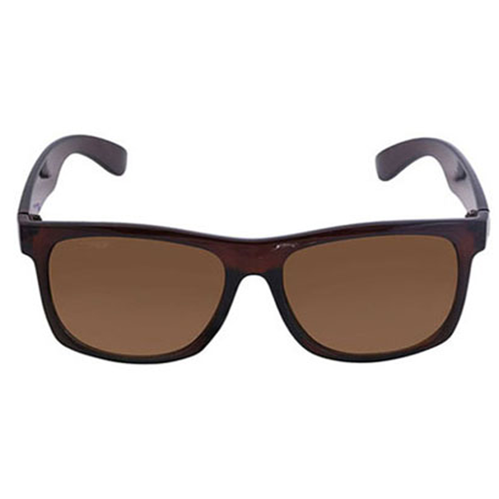 Brown Wayfarer Men Sunglasses (P424BR2