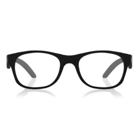 Black Oval Rimmed Eyeglasses (FT1002D1A1|50)